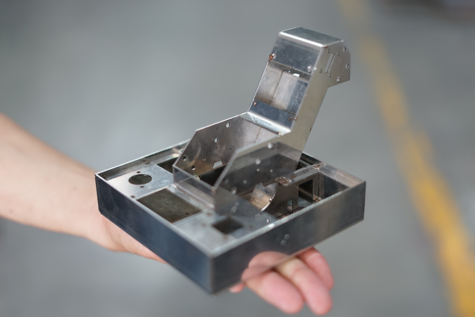 Khung máy tích hợp bể dầu cho máy móc công nghiệp